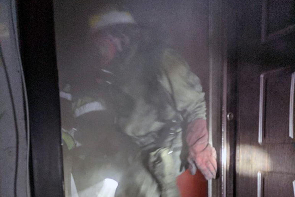 В Покрове на пожаре в квартире погиб мужчина