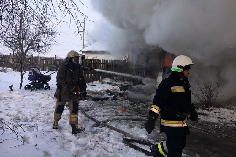 В Павлограде годовалый ребенок погиб на пожаре в частном доме