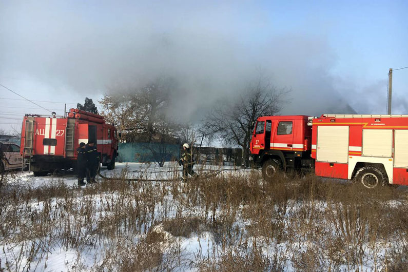 В Павлограде годовалый ребенок погиб на пожаре в частном доме