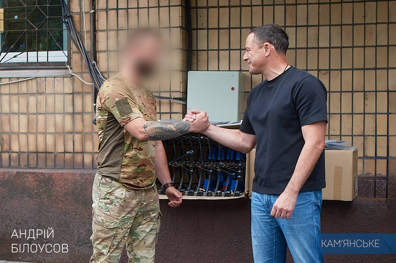 Військовим 25-ї ОПДБр, у складі якої служать кам’янчани, передали FPV-дрони