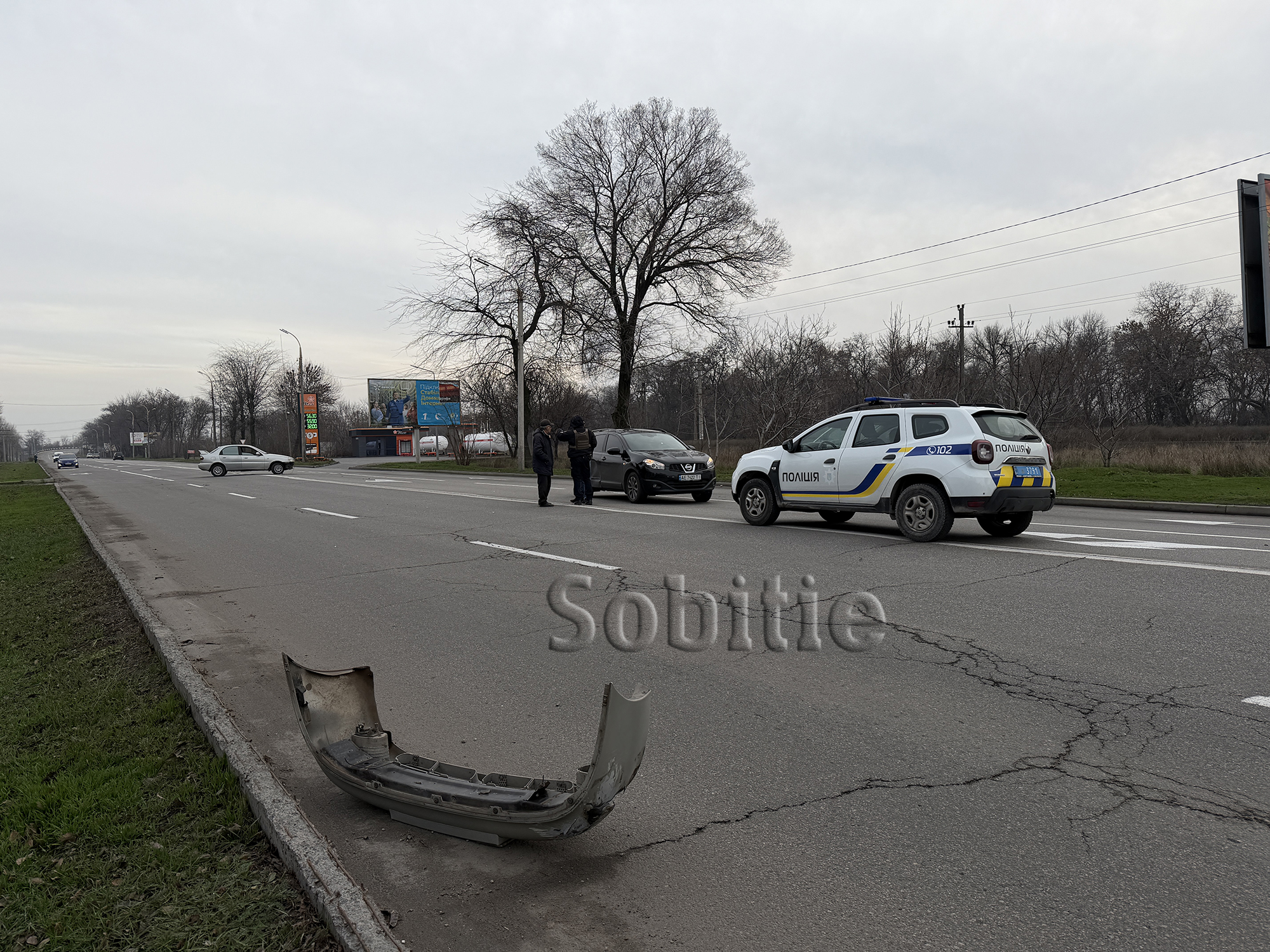 На проспекті Ювілейному у Кам’янському сталася ДТП