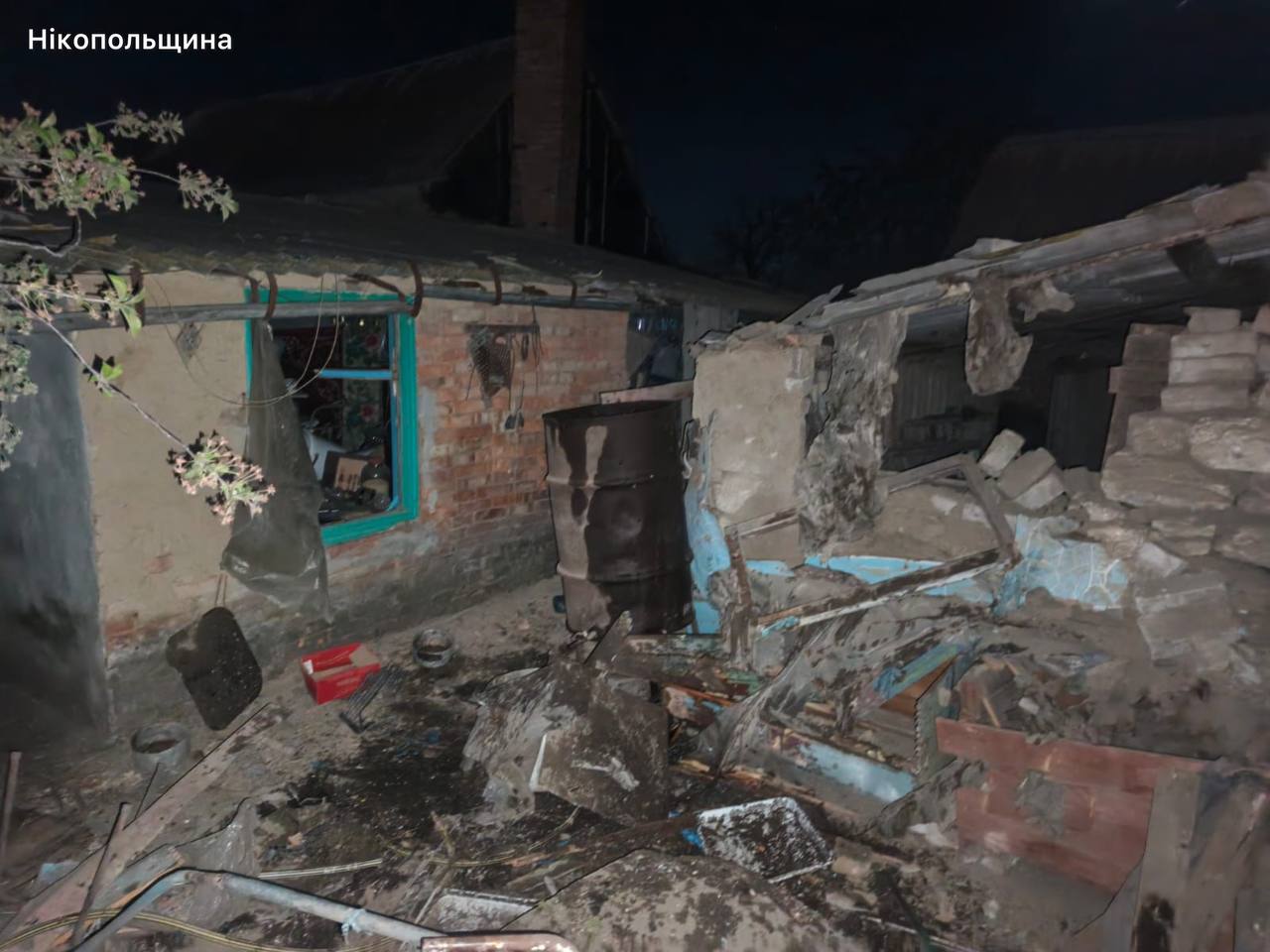 Ворог атакував два райони Дніпропетровщини: є загиблий та поранені