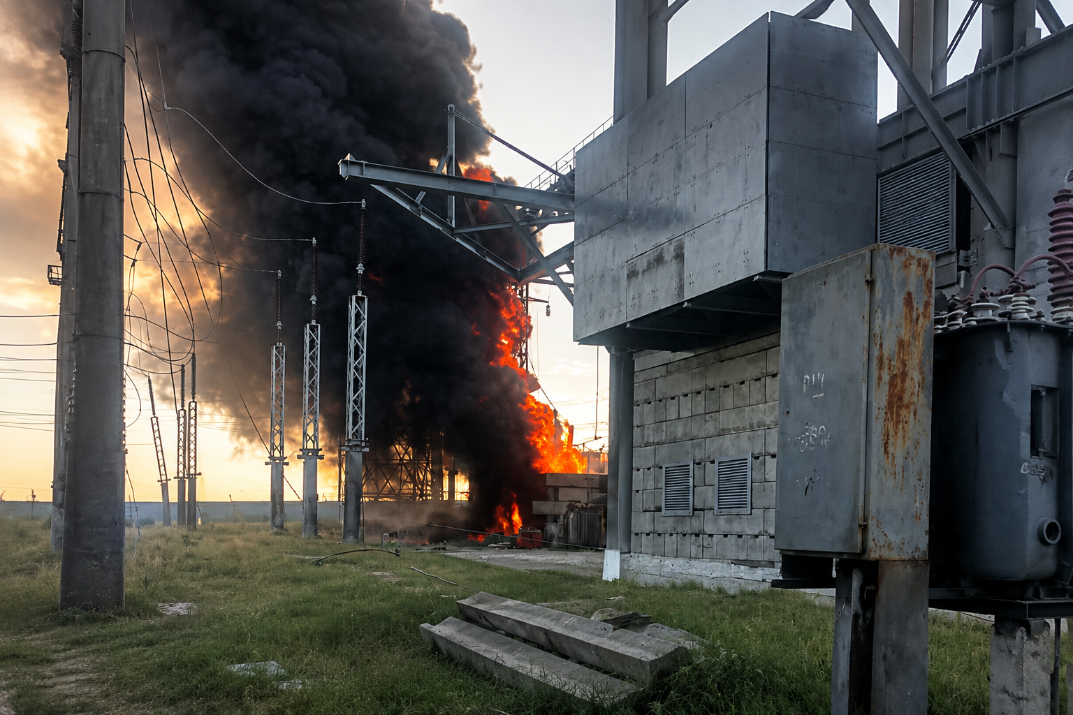 На Дніпропетровщині ворог атакував енергетичний об’єкт ДТЕК