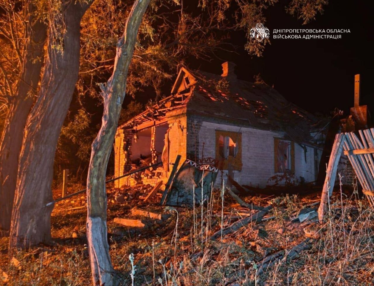 Дніпропетровщина зазнала майже 30 атак: у Кам’янському районі поранено чоловіка