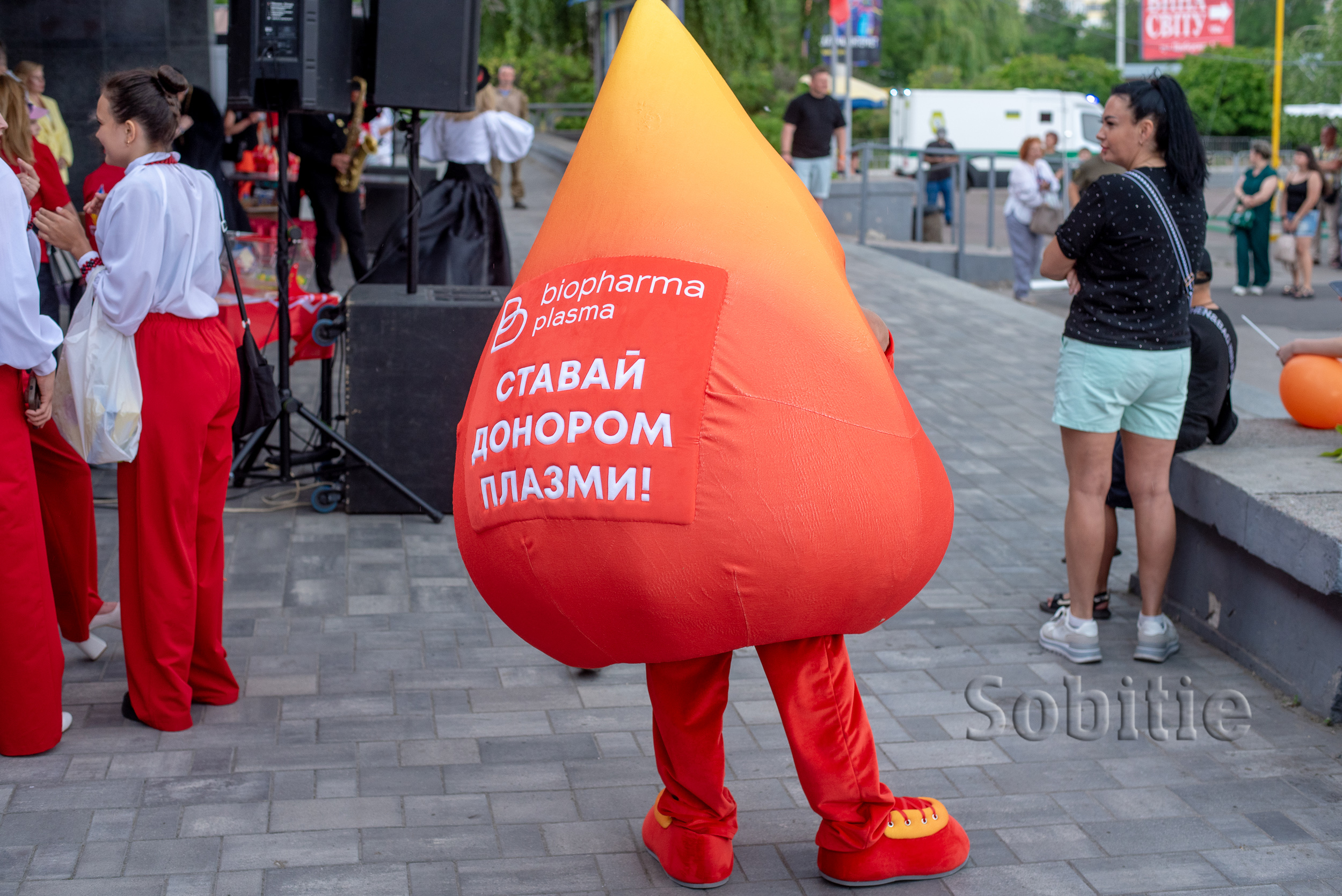 У Кам’янському провели акцію до Всесвітнього дня донора
