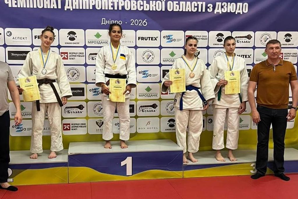 Дзюдоїстка з Кам’янського Кароліна Гаврись виборола срібло на чемпіонаті області
