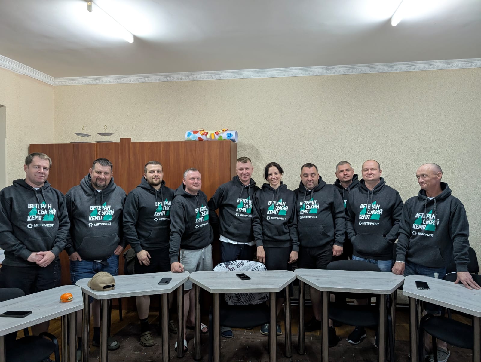 «Ветеранський кемпінг»-2026: за програмою Метінвесту 8 захисників із Каметсталі відновили сили на Полтавщині