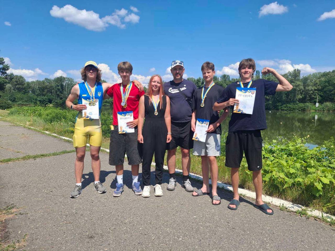 Вихованці Кам’янської ДЮСШ №1 завоювали медалі на чемпіонаті області з академічного веслування