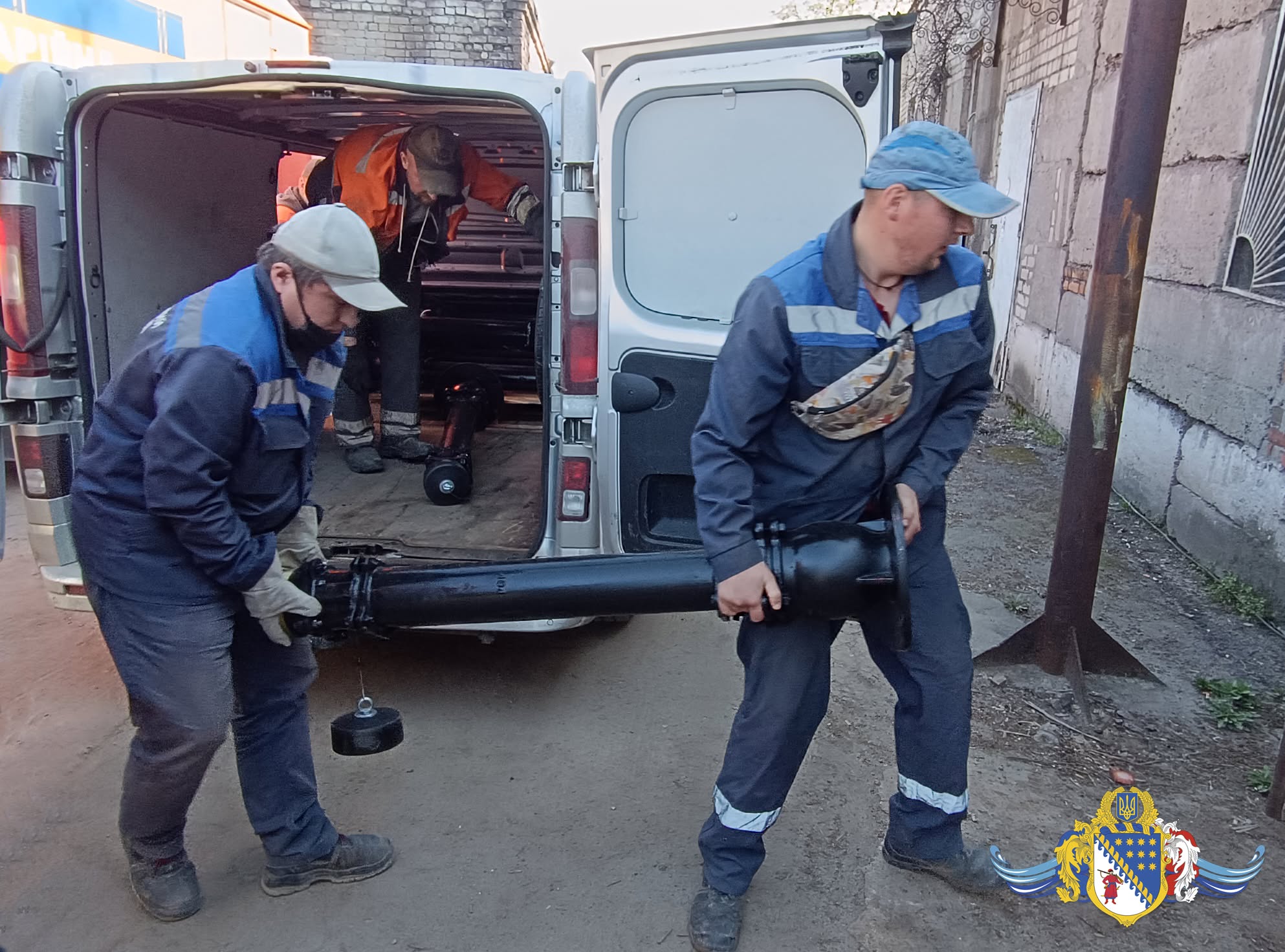 У Кам’янському оновили протипожежну інфраструктуру та замінили велику засувку на насосній станції