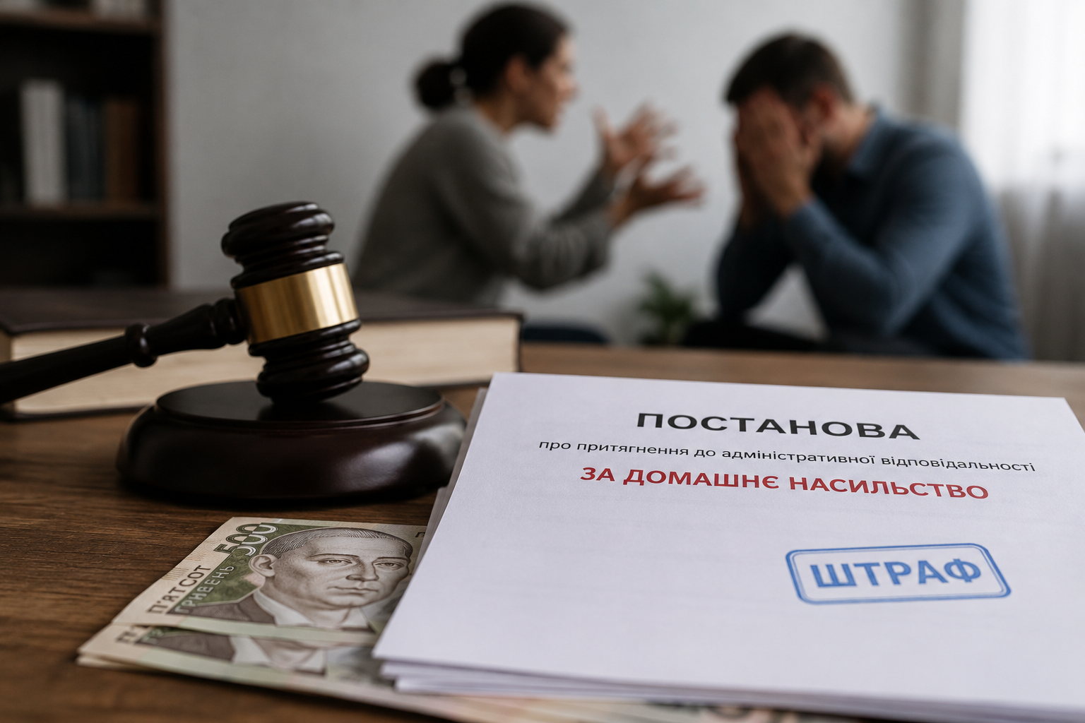 У Кам’янському жінку двічі оштрафували за домашнє насильство щодо чоловіка