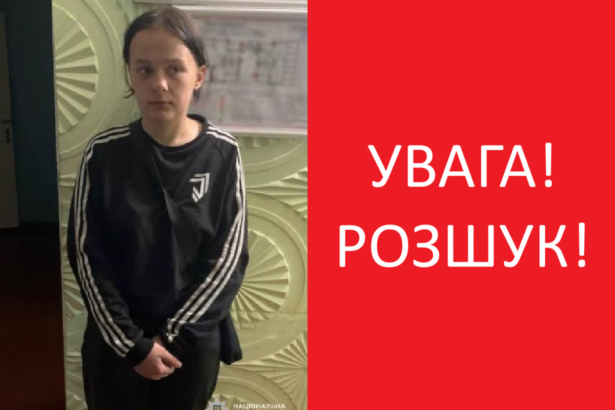 У Кам’янському розшукують 17-річну Дарину Усік, яка зникла майже місяць тому