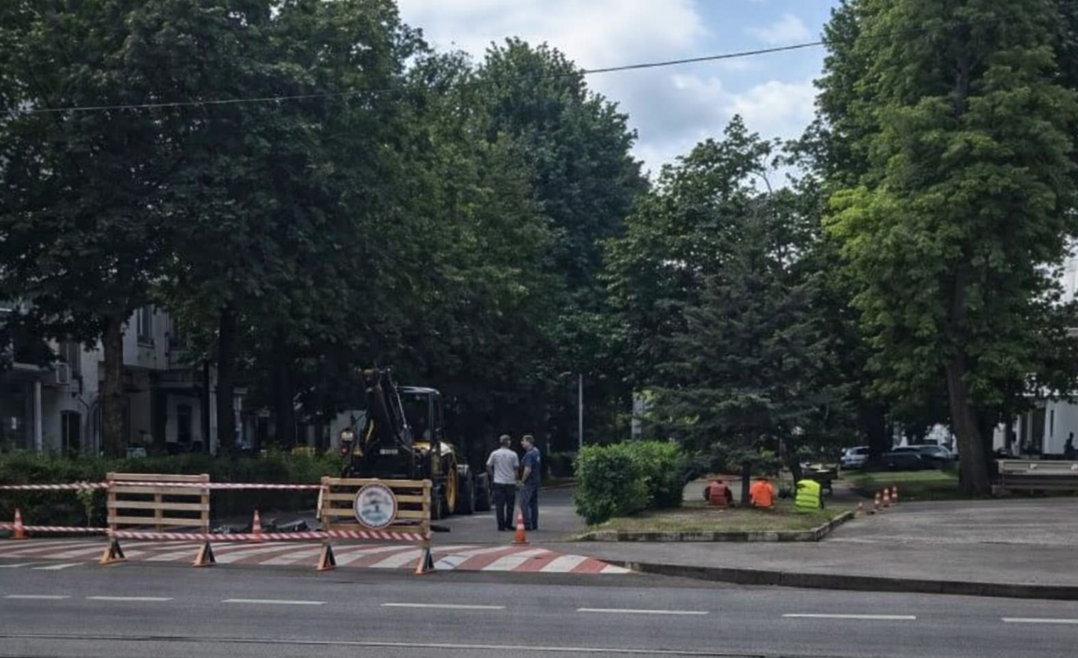 У Кам’янському приблизно на два тижні перекривають нижню частину вулиці Медичної