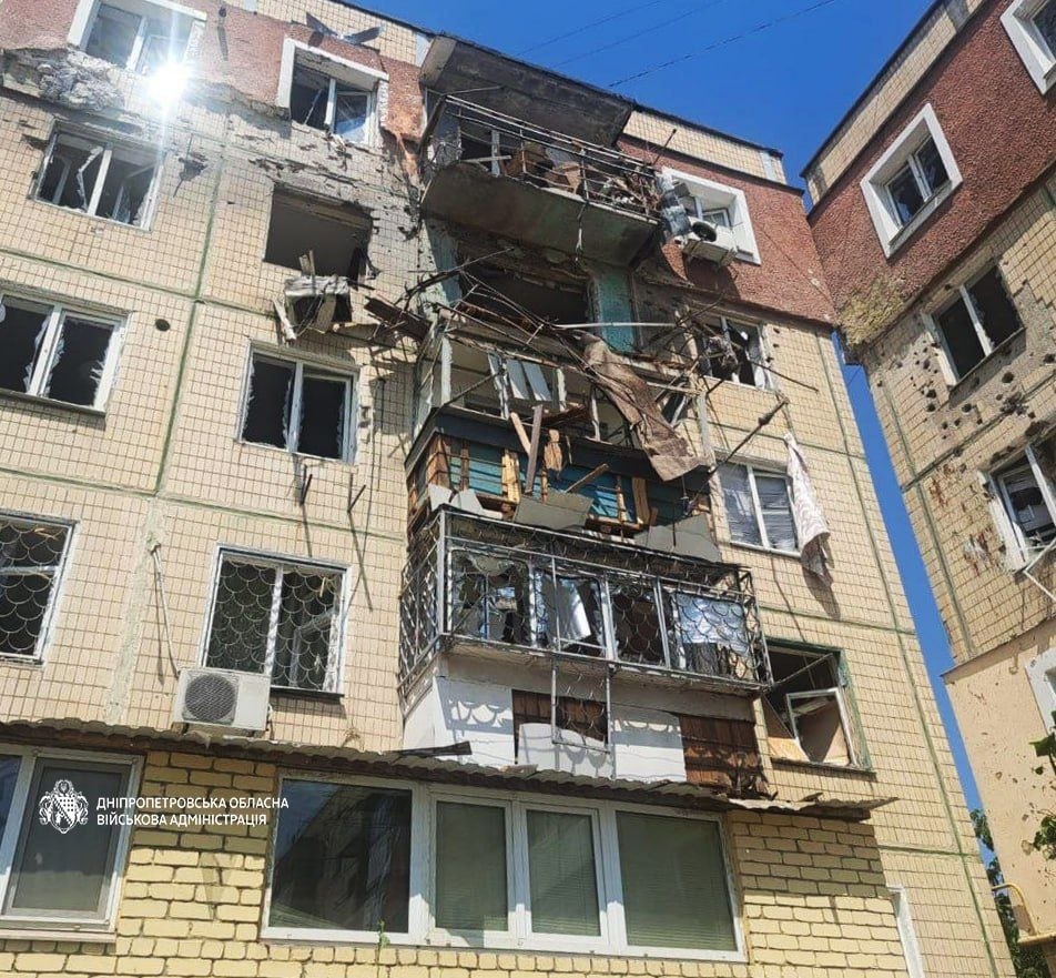На Дніпропетровщині через російські атаки поранено п’ятьох людей, серед них – дитина