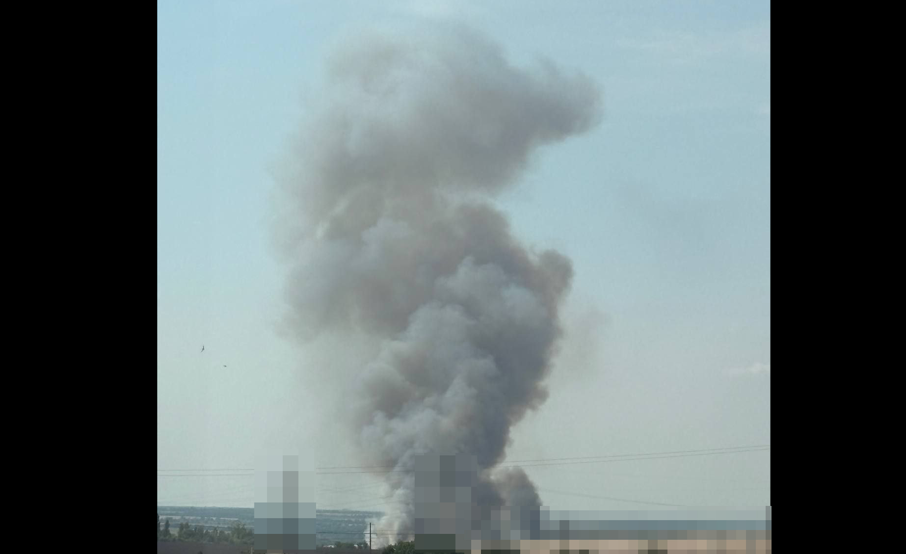 На околицях Кам’янського падіння ворожого БпЛА спричинило займання поля