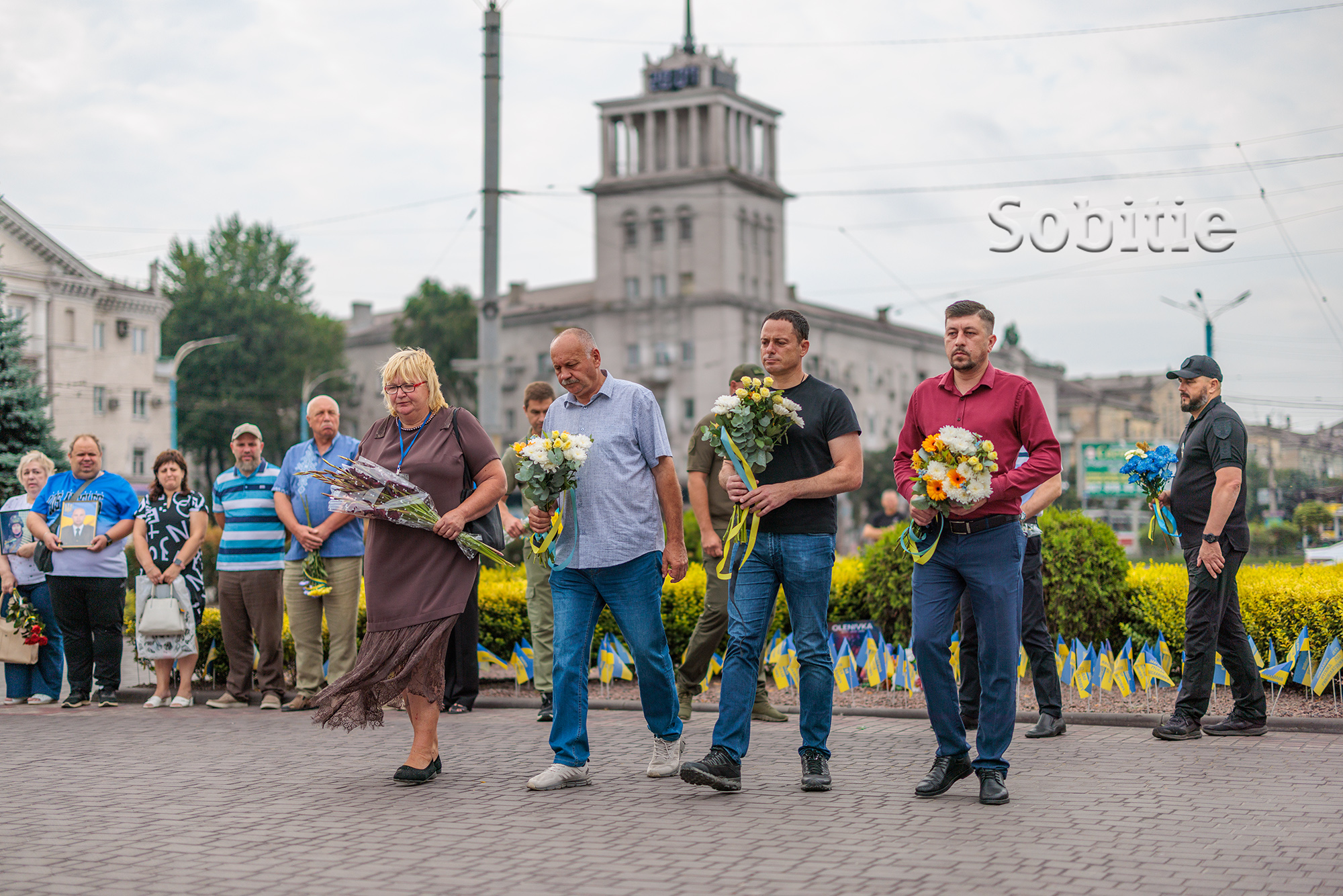 У Кам’янському вшанували пам’ять загиблих у полоні захисників та цивільних українців