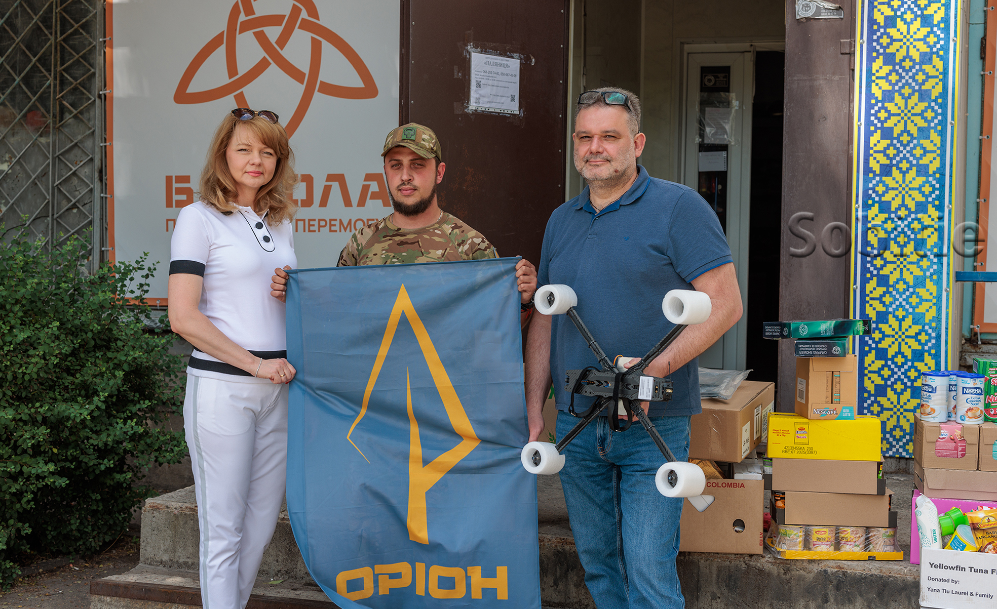 У Кам’янському представники ГО «Бджола» та волонтери забезпечили військових необхідним обладнанням